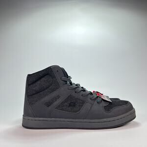 Dream Seek Dark Gray Lace Up High Top Skate Shoes Sneakers 92871 Men's Size 10